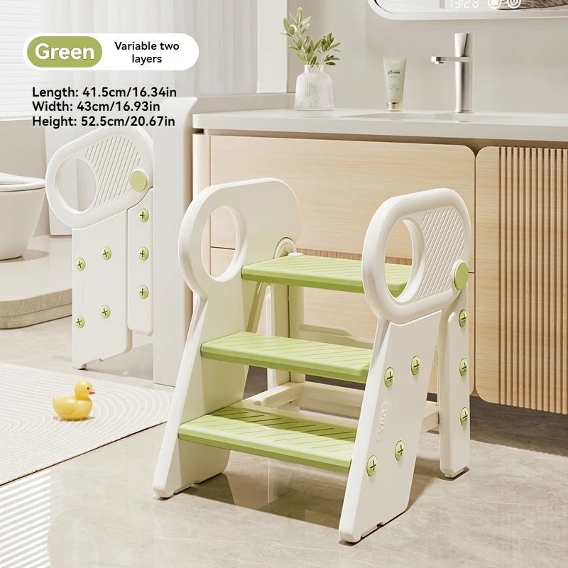 Compact Foldable Step Stool with Non-Slip Surface for Safe Reaching