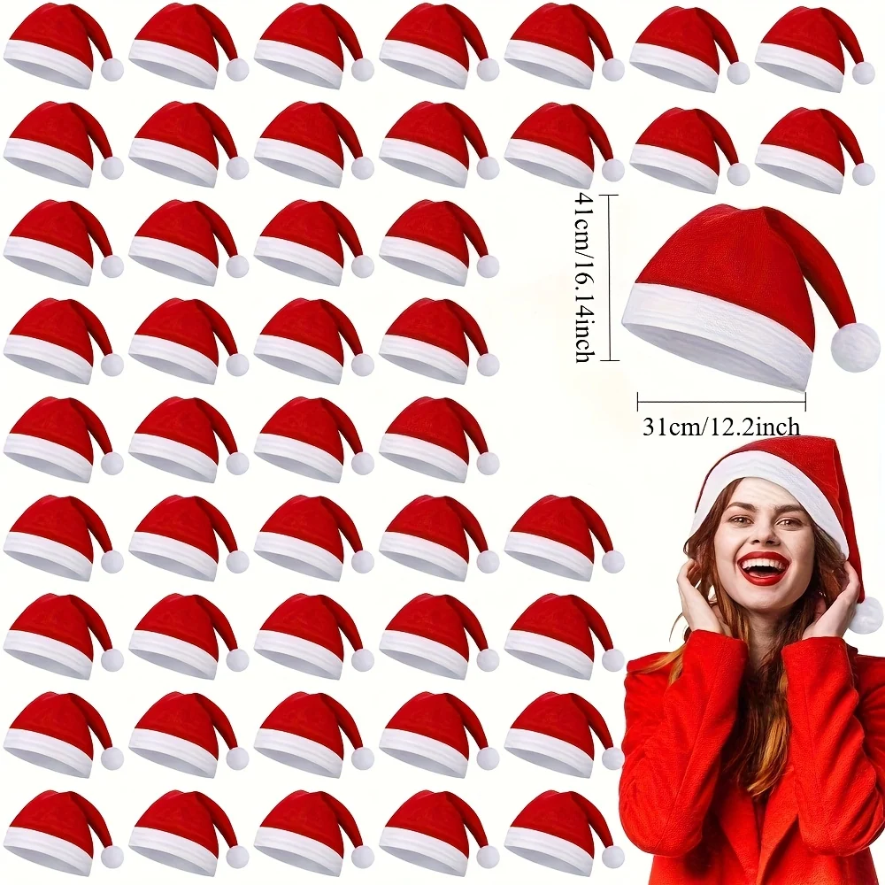 Santa Claus Christmas hat made of non-woven fabric