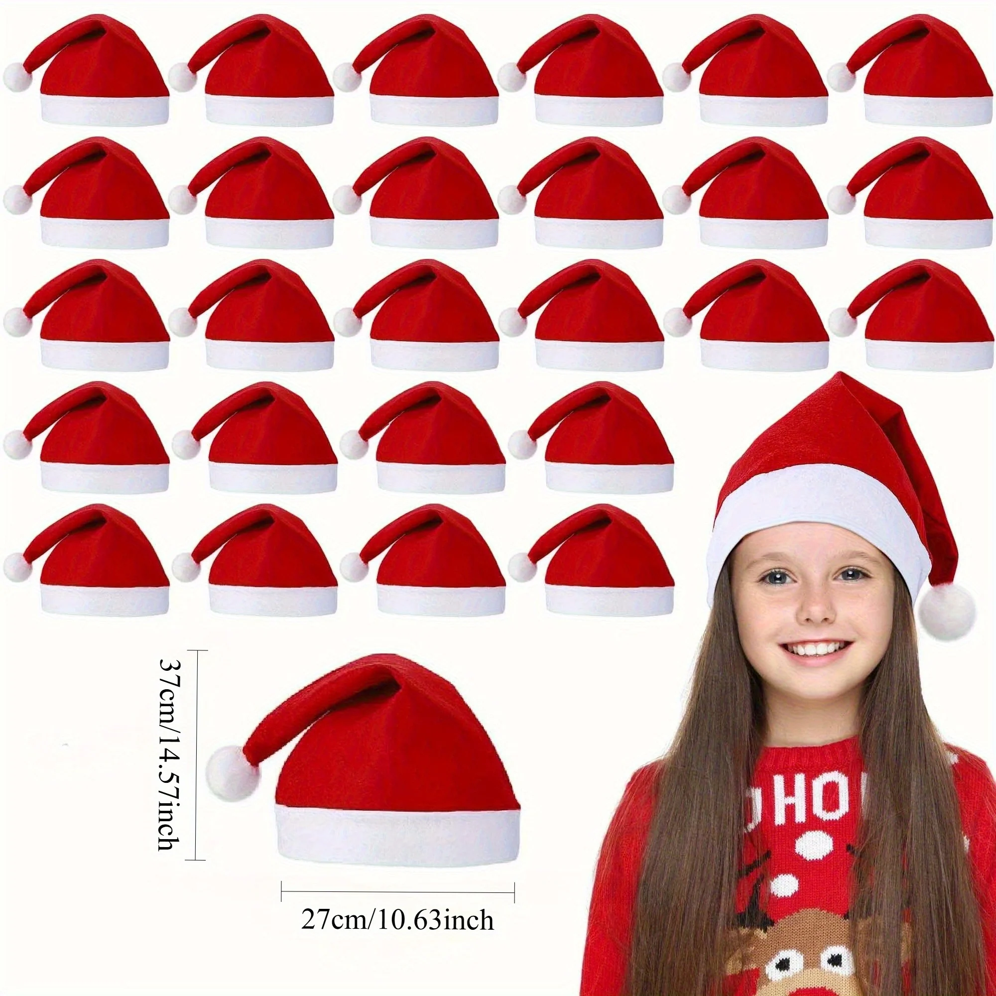 Santa Claus Christmas hat made of non-woven fabric
