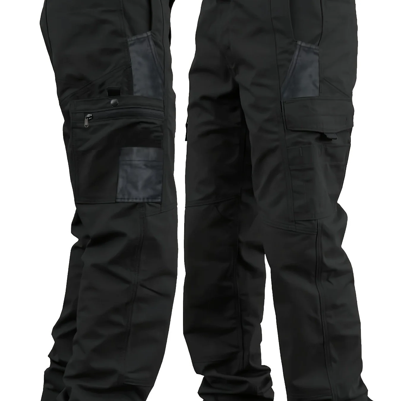 Men's Regular Fit Tactical Cargo Pants for Outdoor Activities