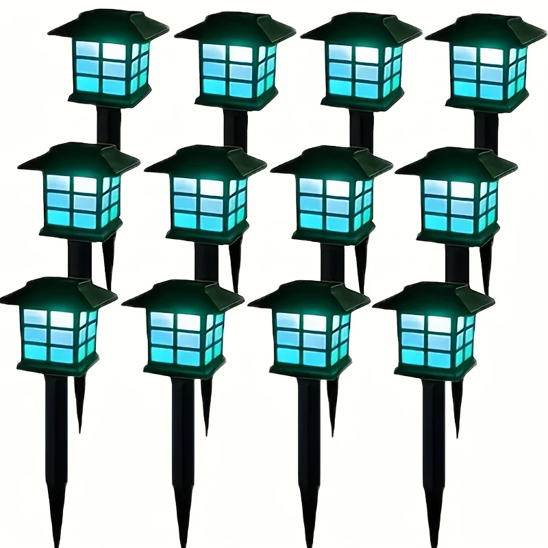 Halloween-themed solar-powered outdoor pathway lights, pack of 6 or 12