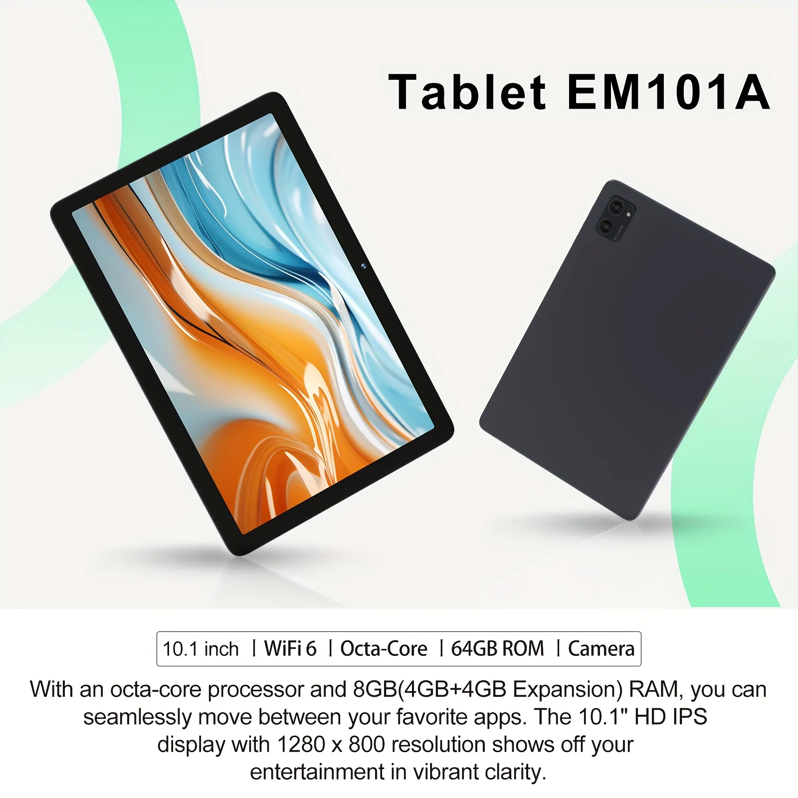 11-inch business tablet with 8GB RAM, 128GB storage, and Android OS