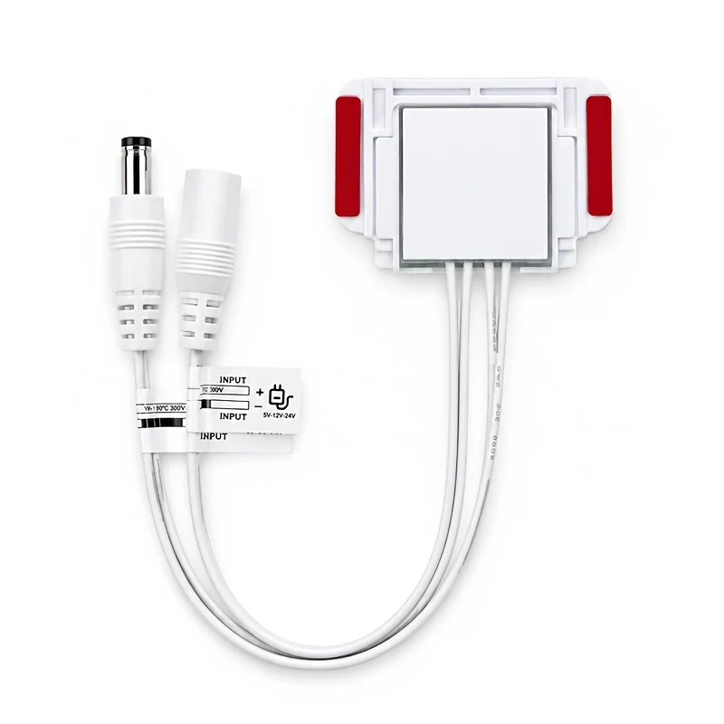 Smart Sensor Touch Control Switch – Single Button LED Dimmer for Vanity or Makeup Mirrors (supports 1‑5 mm glass/acrylic)