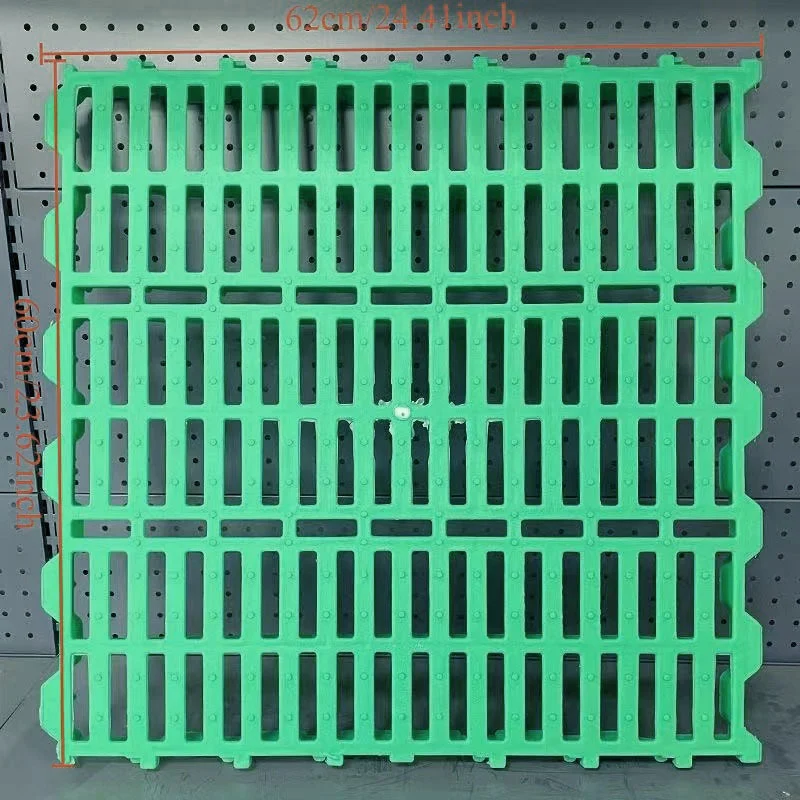 Heavy-duty plastic slatted flooring for goat and sheep pens, 100% drainage, easy to clean