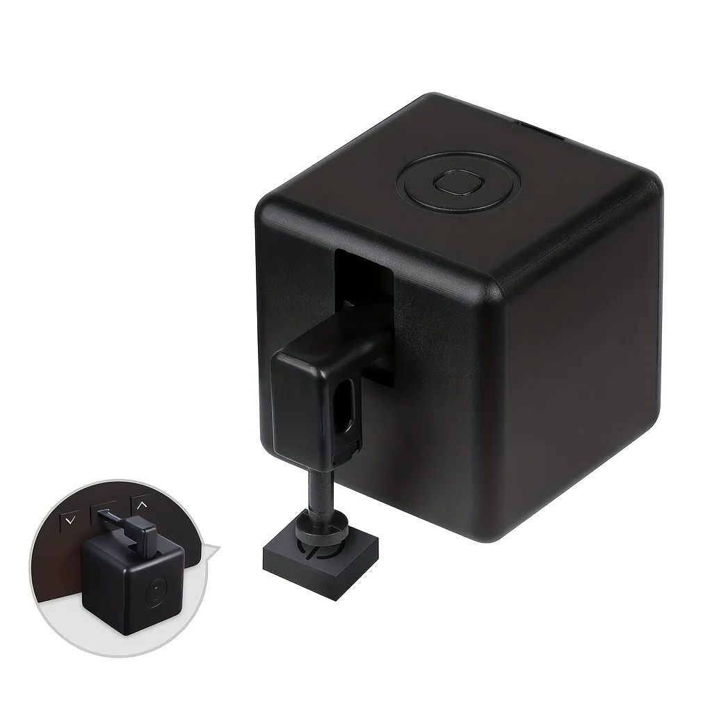 Wireless Fingerbot – Automatic Touch Controller for Smart Home, Compatible with Smart Life, Alexa, Google Home (1 Black)