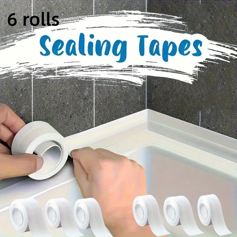Transparent Waterproof Self-Adhesive Sealing Tape, Silicone, Flexible Material