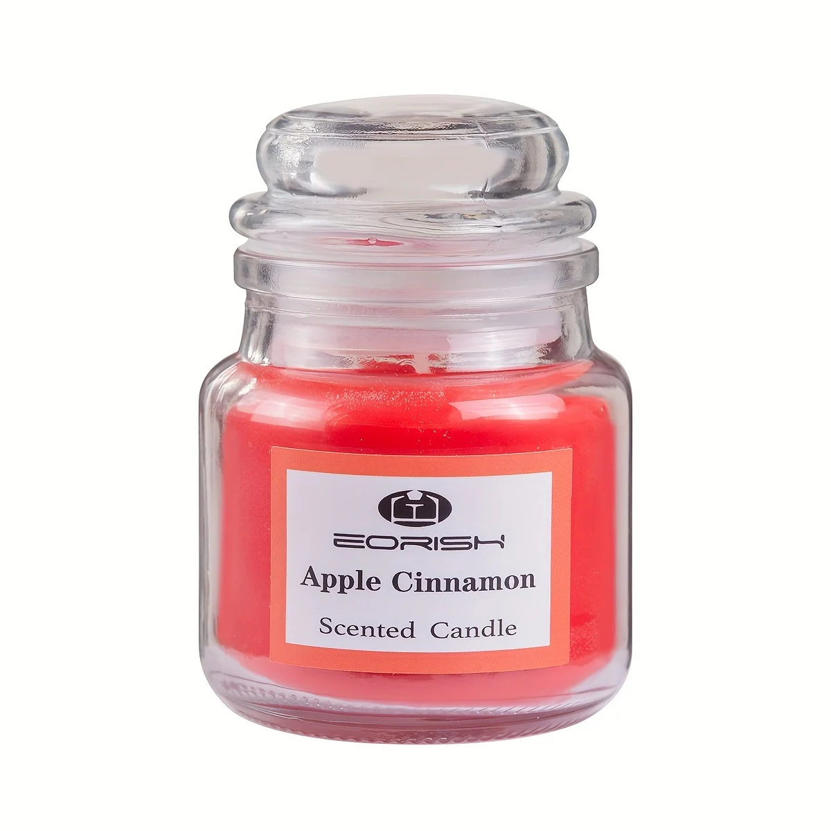 Vanilla Bean, Pine, Apple, Cinnamon & Raspberry Scented Candle – Long-Lasting Aromatherapy Candle