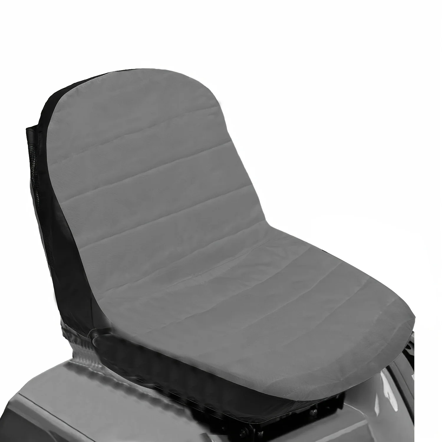 Breathable Mower Seat Cushion with Storage Pockets - Universal Fit for Riding Mowers and Tractors