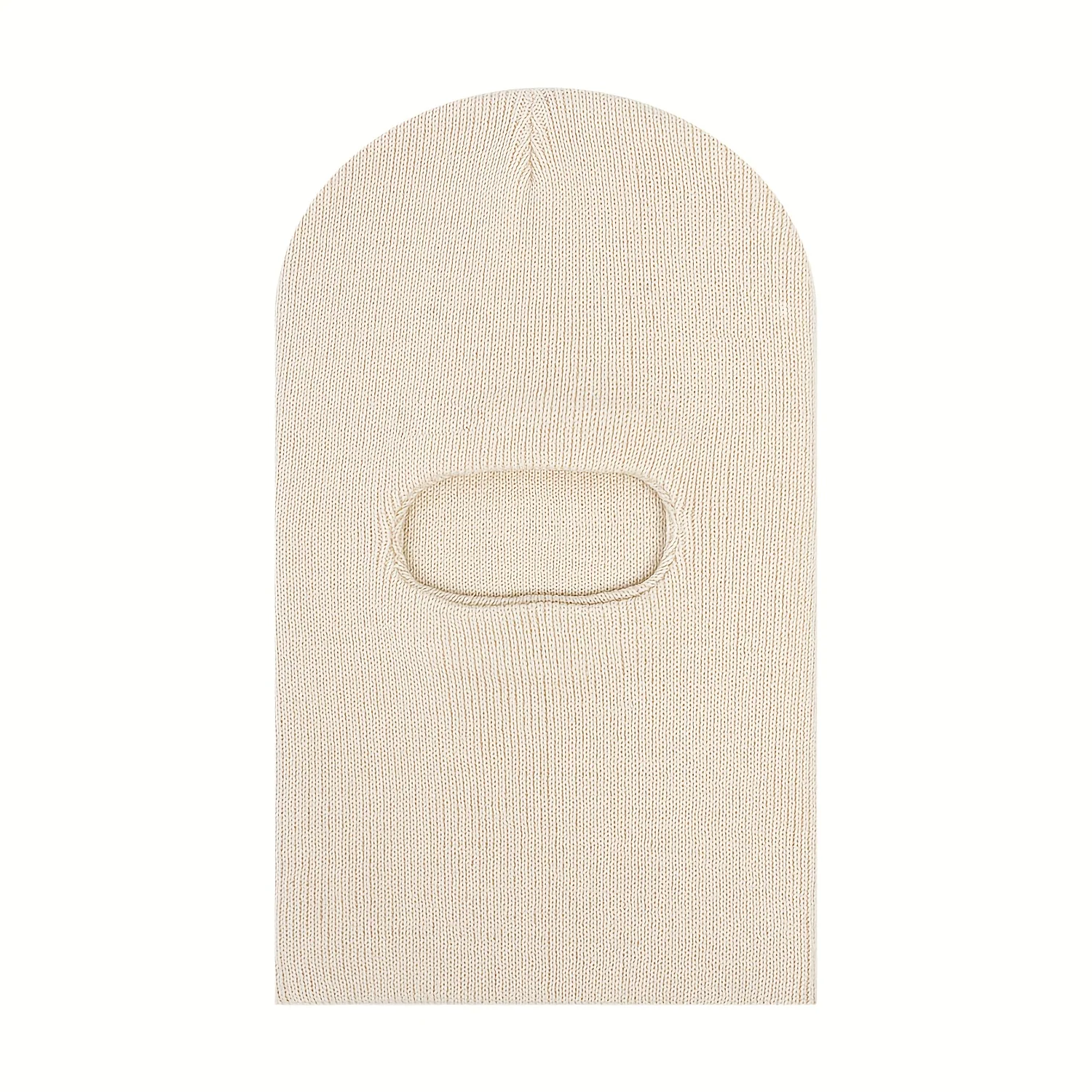 Baby knit winter hat for cold weather with long barrel coverage