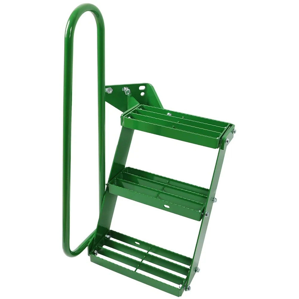 Left-hand stair step kit for compatible tractor models