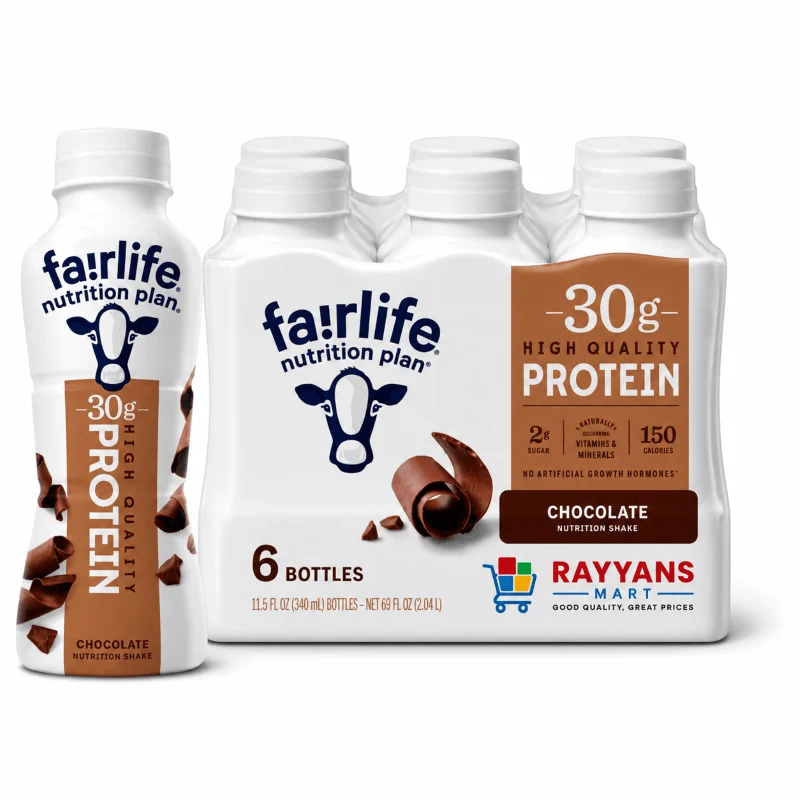 Fairlife Protein Shake, Chocolate, 11.5 fl oz, 6-Pack