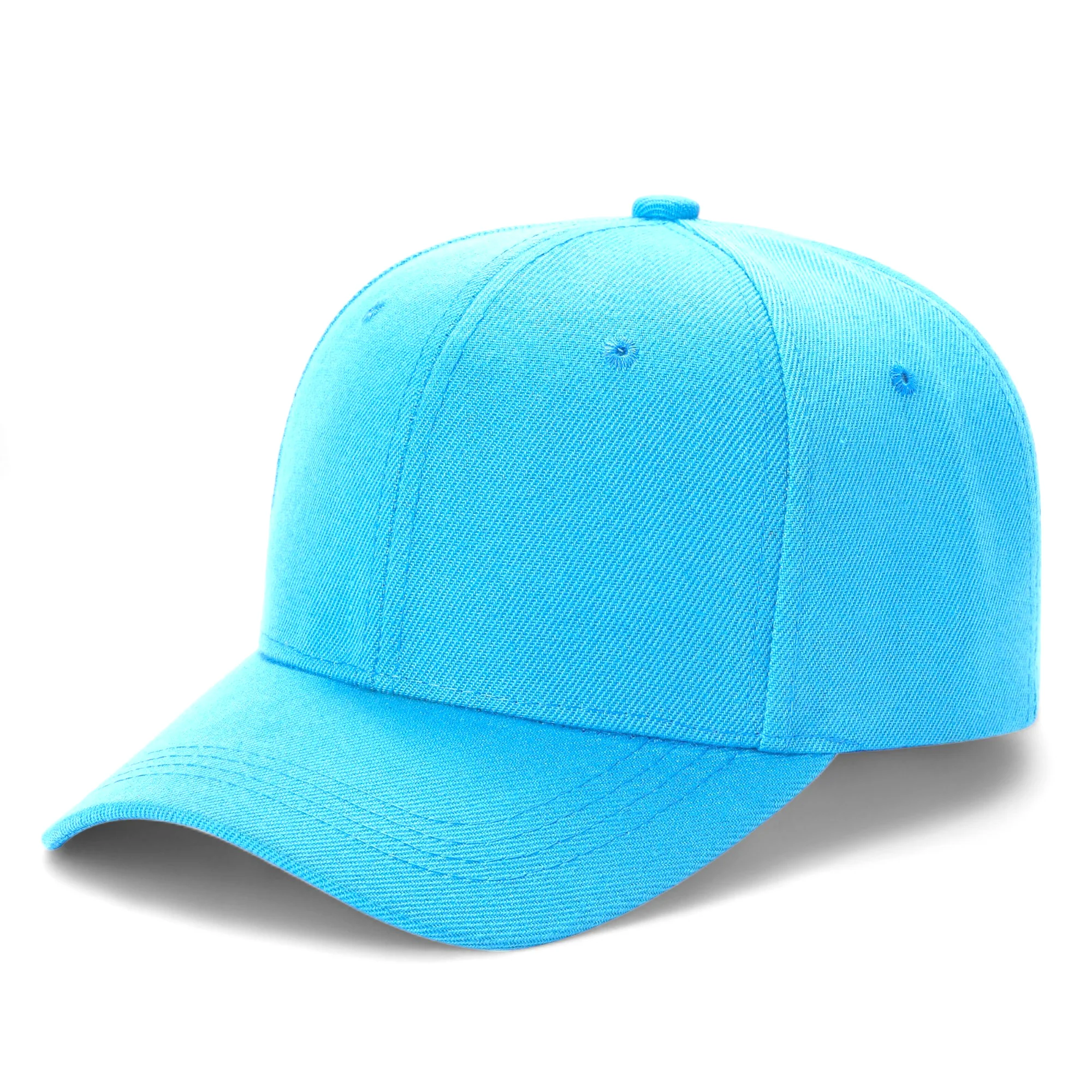 Unisex premium adjustable baseball cap with curved visor