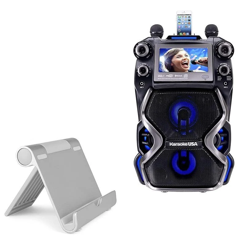 Aluminum Karaoke Stand and Mount – Portable Multi‑Angle Viewing