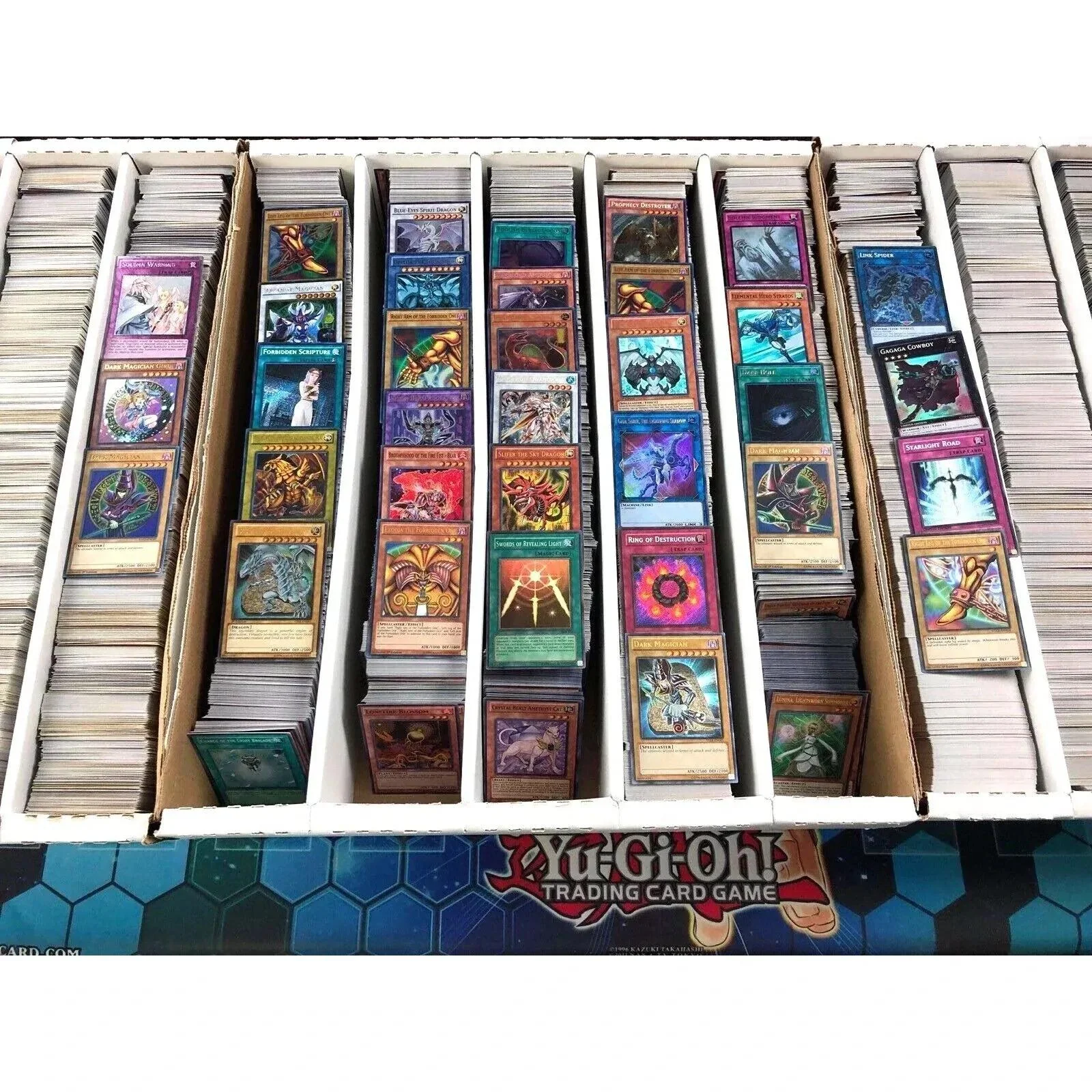 Assorted Yu-Gi-Oh Card Lot with Rares and Foils