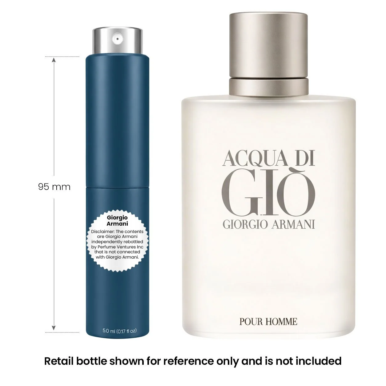 5ml Men's Travel Cologne Spray – Compact Fresh Fragrance