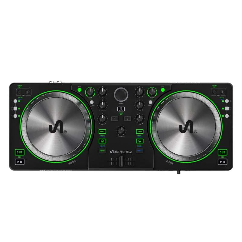 Professional DJ Controller with Audio Mixer