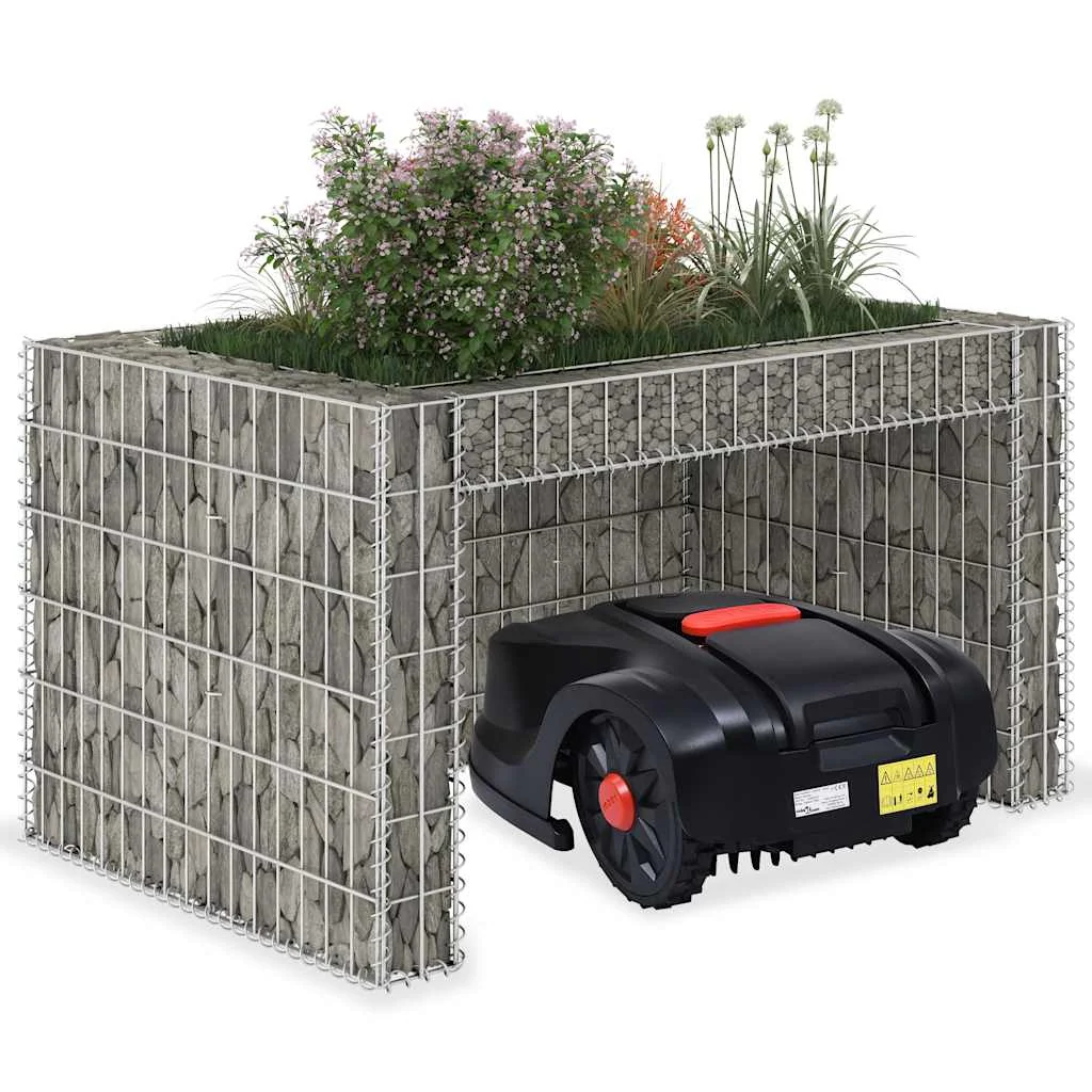 Weatherproof Steel Wire Mower Garage Enclosure - Heavy-Duty Protection for Lawn Mowers