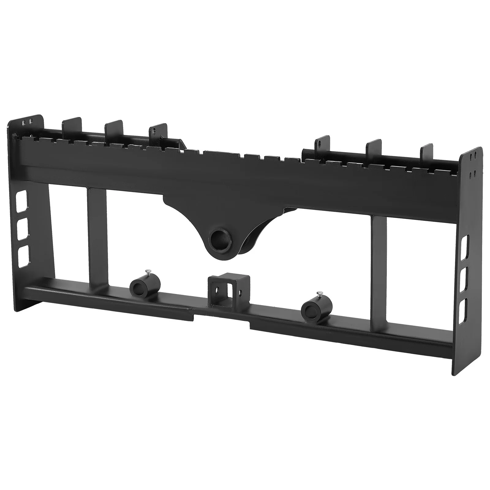 45-inch skid-steer pallet frame with hitch receiver and spear sleeves