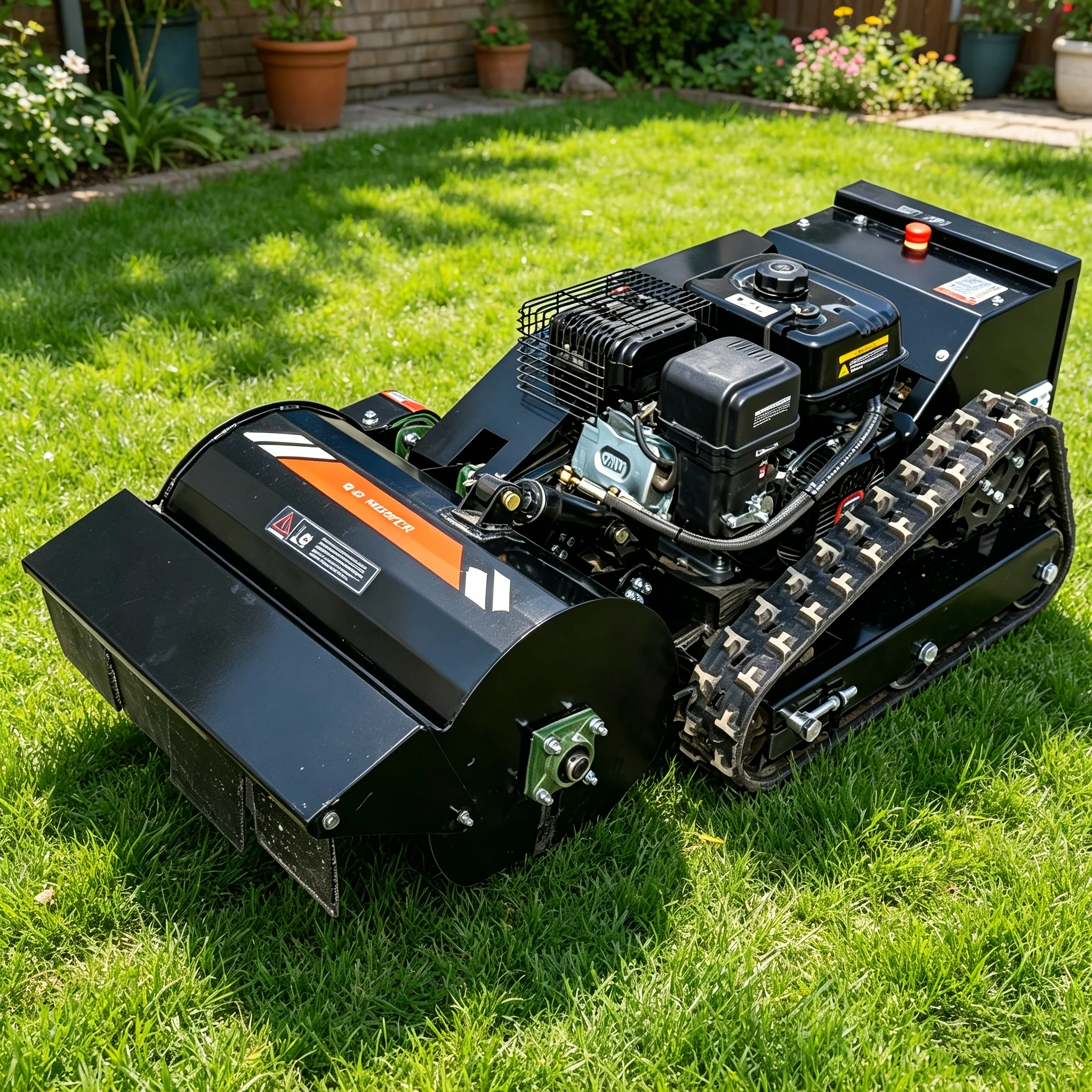 270 cc gasoline lawn mower with 600 mm cutting width
