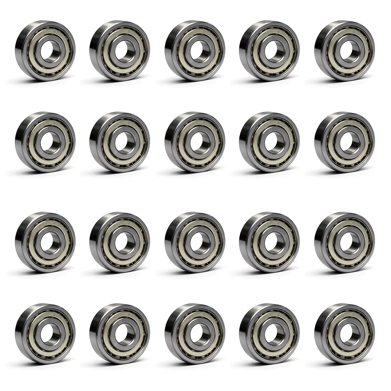 20‑Piece 625ZZ Deep Groove Ball Bearing Set – 5 mm × 16 mm × 5 mm