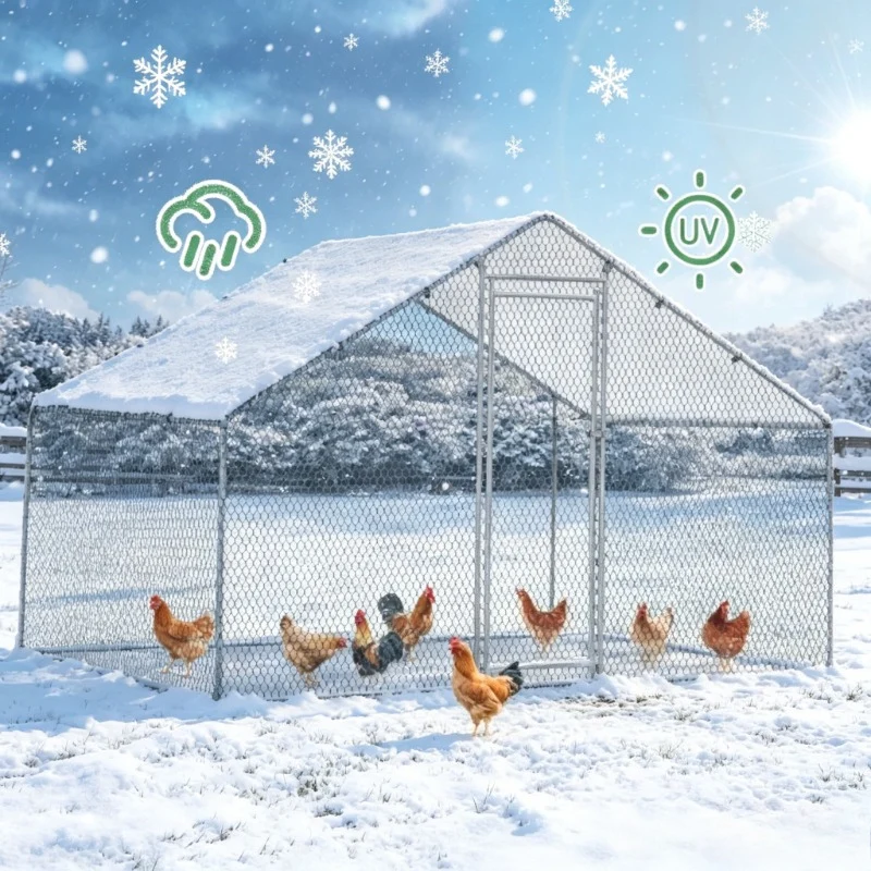 Heavy-duty plastic slatted flooring for goat and sheep pens