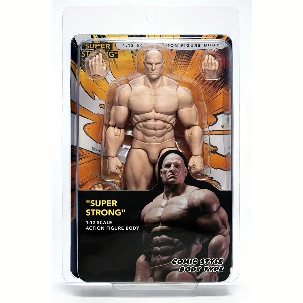 6-inch flexible action figure with interchangeable hands