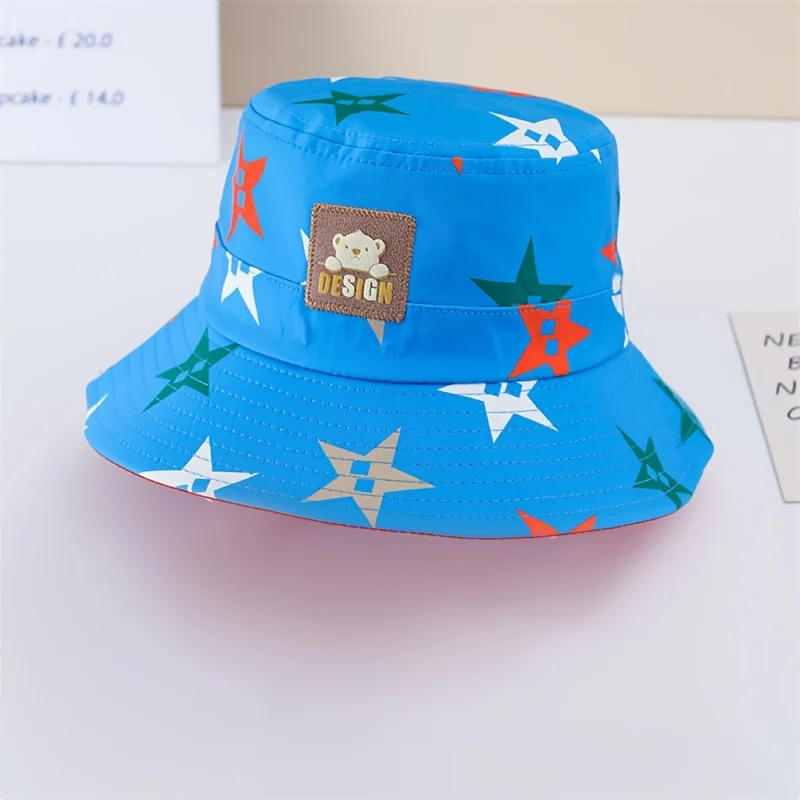 Lightweight fisherman-style summer hat for kids