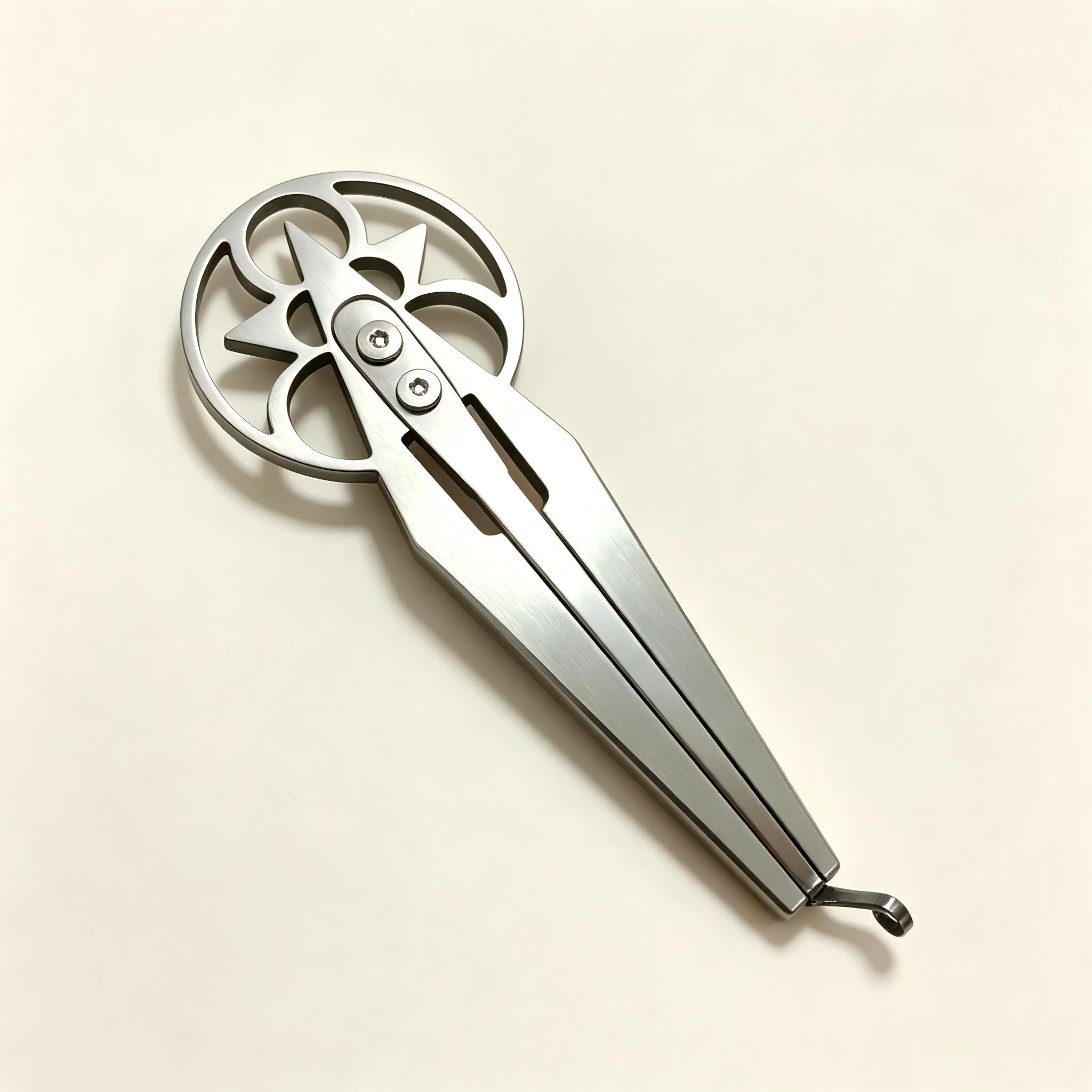 Metal spring jaw harp for clear, resonant folk music practice