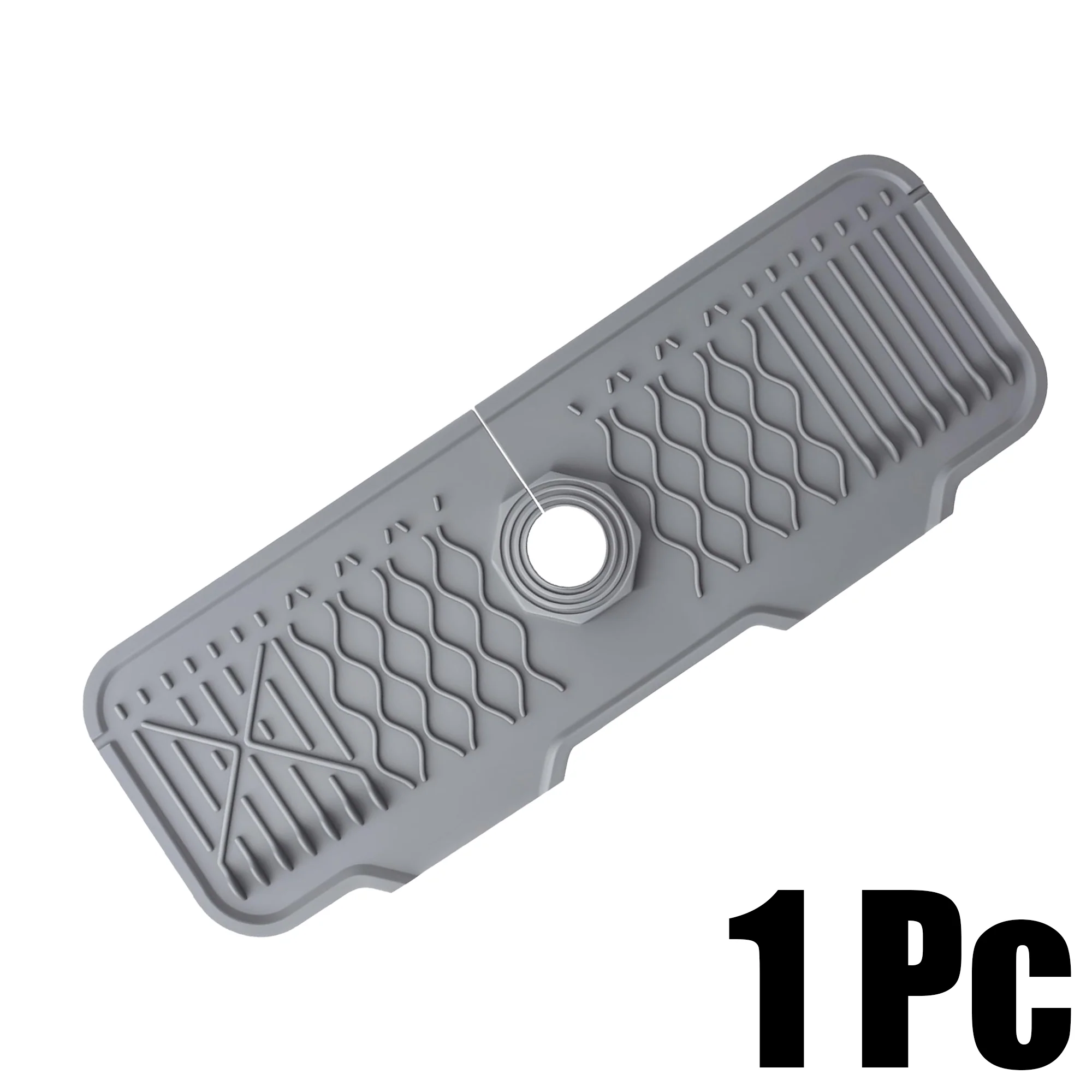 Universal Silicone Sink Mat for Kitchen and Bathroom Sinks