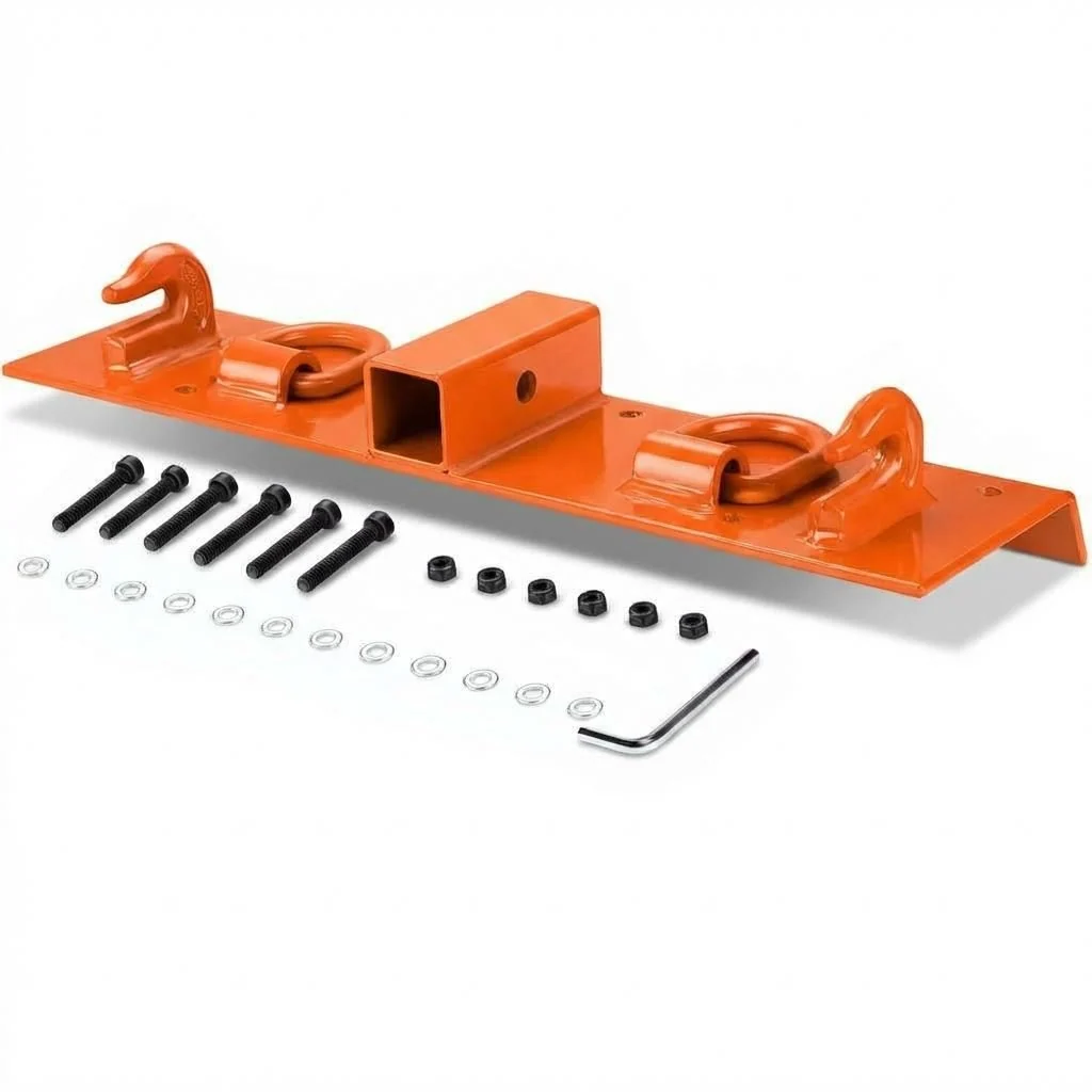 22-Inch Heavy-Duty Tractor Hitch Attachment – Q235 Steel Towing Accessory