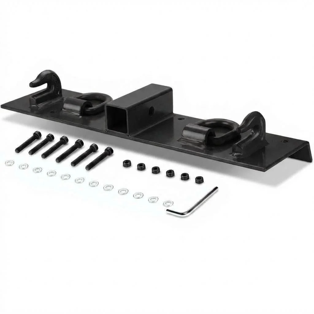 22-Inch Heavy-Duty Tractor Hitch Attachment – Q235 Steel Towing Accessory