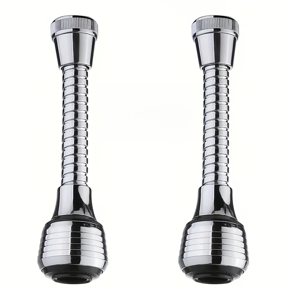 360° Swivel ABS Faucet Extender with Dual Jet Modes