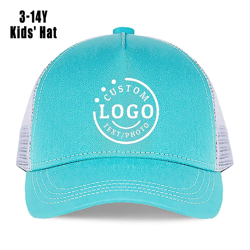 Personalized kids baseball cap with custom embroidery