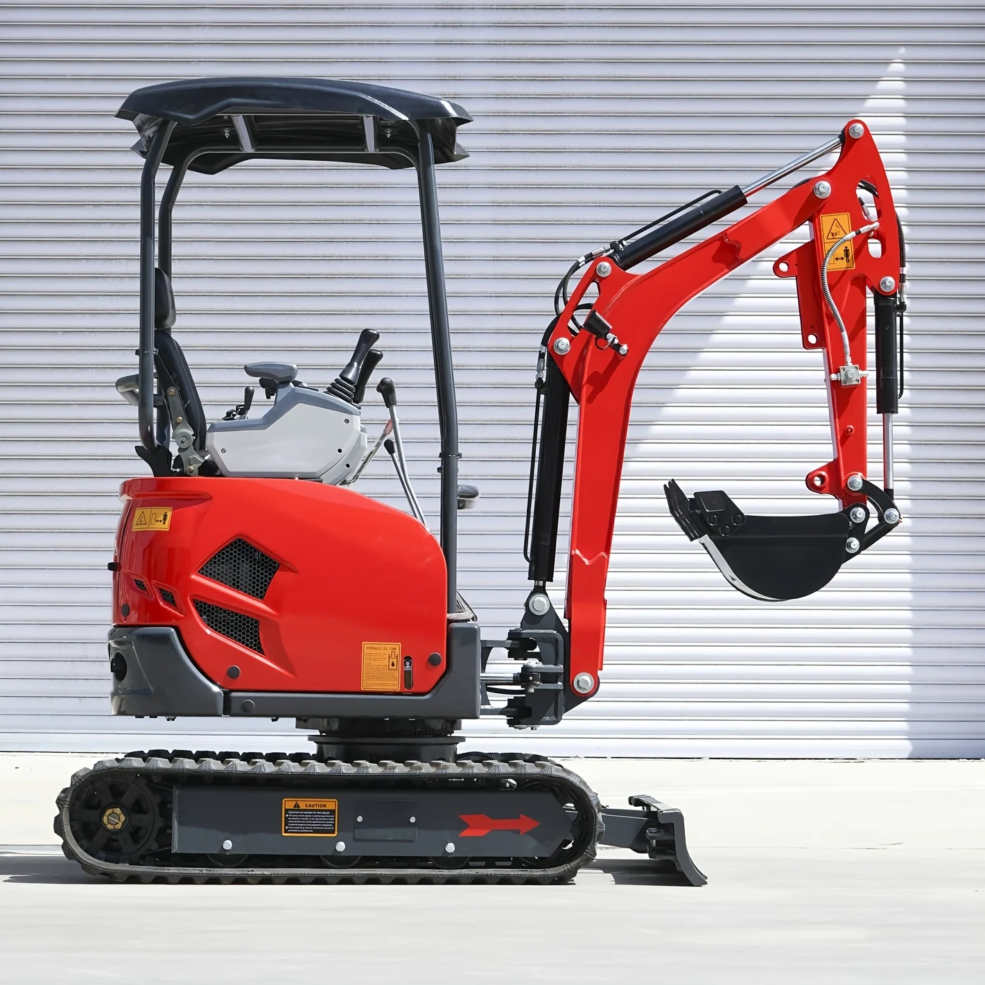 1.8-Ton Mini Excavator with Side Swing Boom