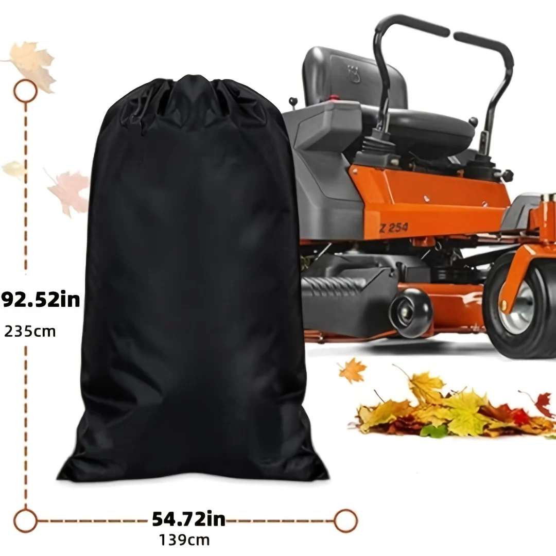 54-Cubic-Foot Lawn Tractor Leaf Collection Bag for Riding Mowers