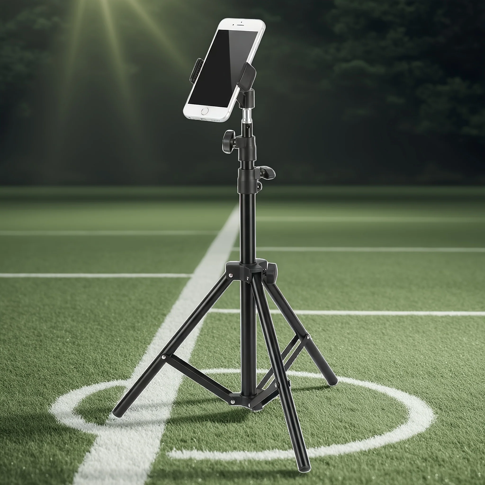 150 cm (59 in) Adjustable Tripod Phone Stand with Universal Adapter