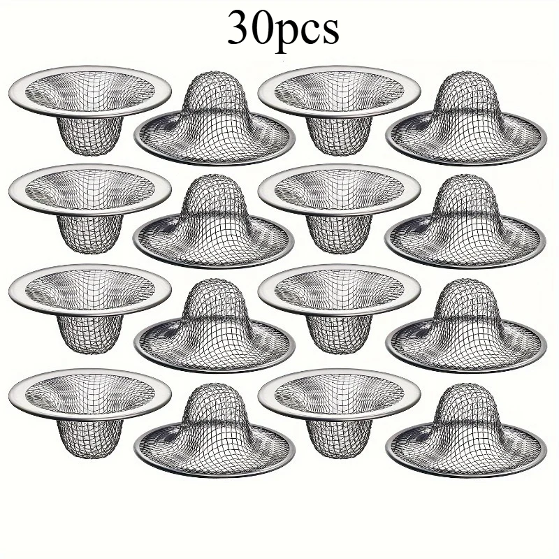Bathroom Sink Drain Strainer and Hair Catcher with Mesh Filter
