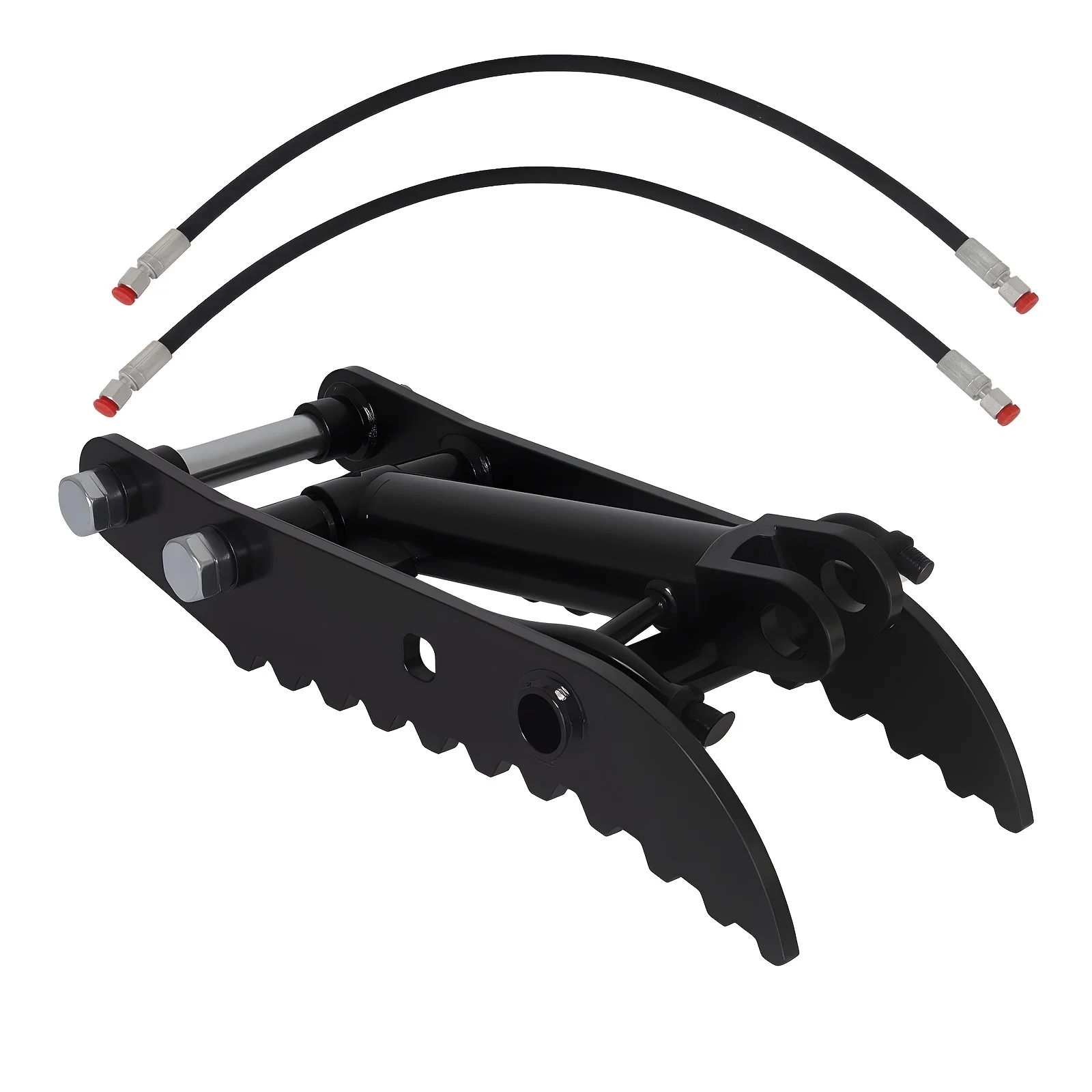 Hydraulic Thumb Kit for Mini Excavators Up to 3 Tons with M14 Hoses and Converters
