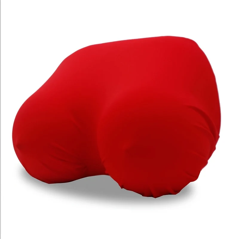 Breast-shaped sleep pillow with soft spandex cover