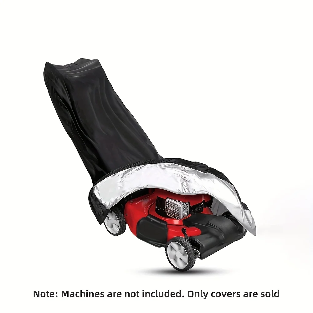 Heavy‑Duty Oxford Cloth Cover for Push‑Type Lawn Mowers – Weather‑Resistant, UV Protection