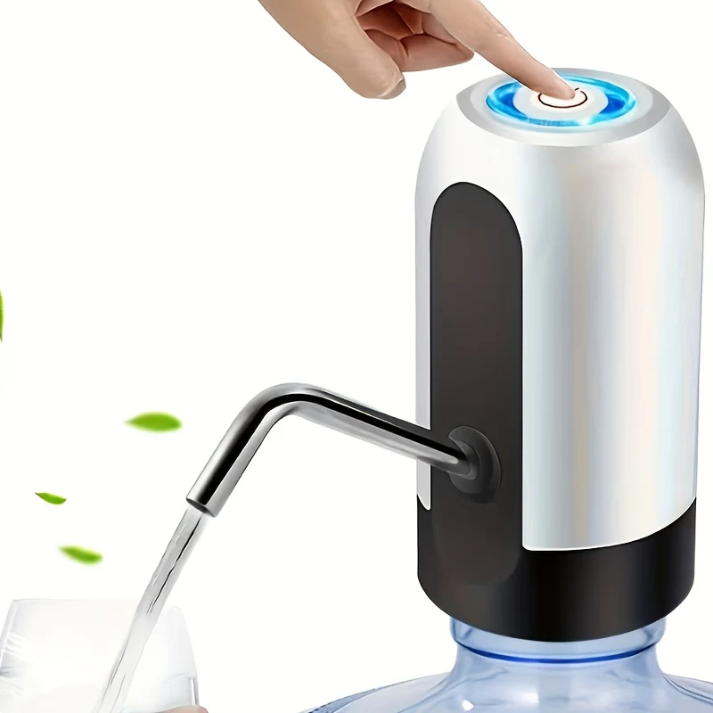 USB Rechargeable Electric Water Bottle Pump – Automatic Dispenser for 3‑5 Gallon Jugs
