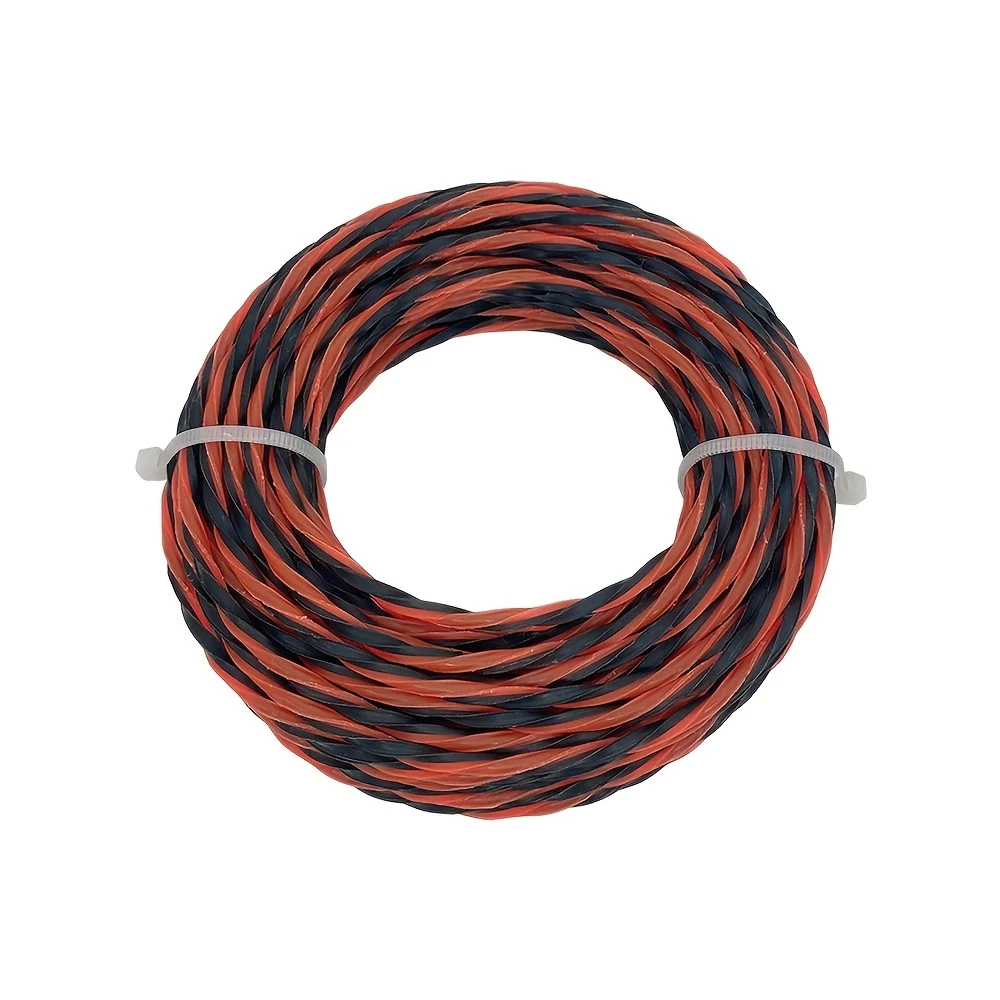 Heavy-duty 2.4mm trimmer line replacement string for lawn mowers