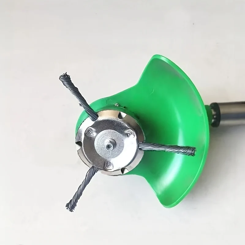 Universal 6-inch steel wire trimmer replacement head for electric trimmers