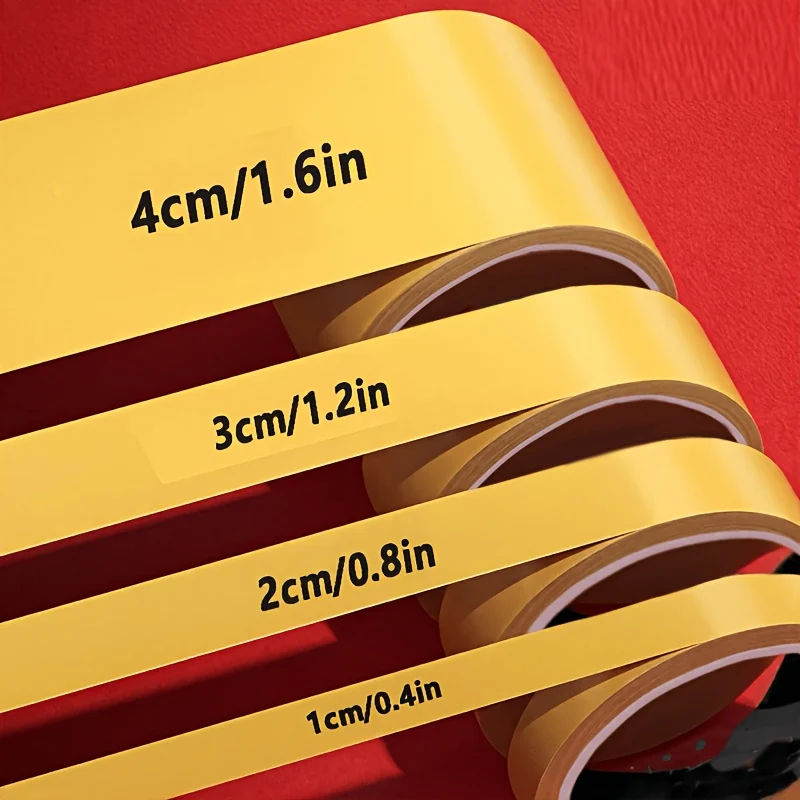 4-Roll Self-Adhesive Garment Tape for Pants and Fabric Repair