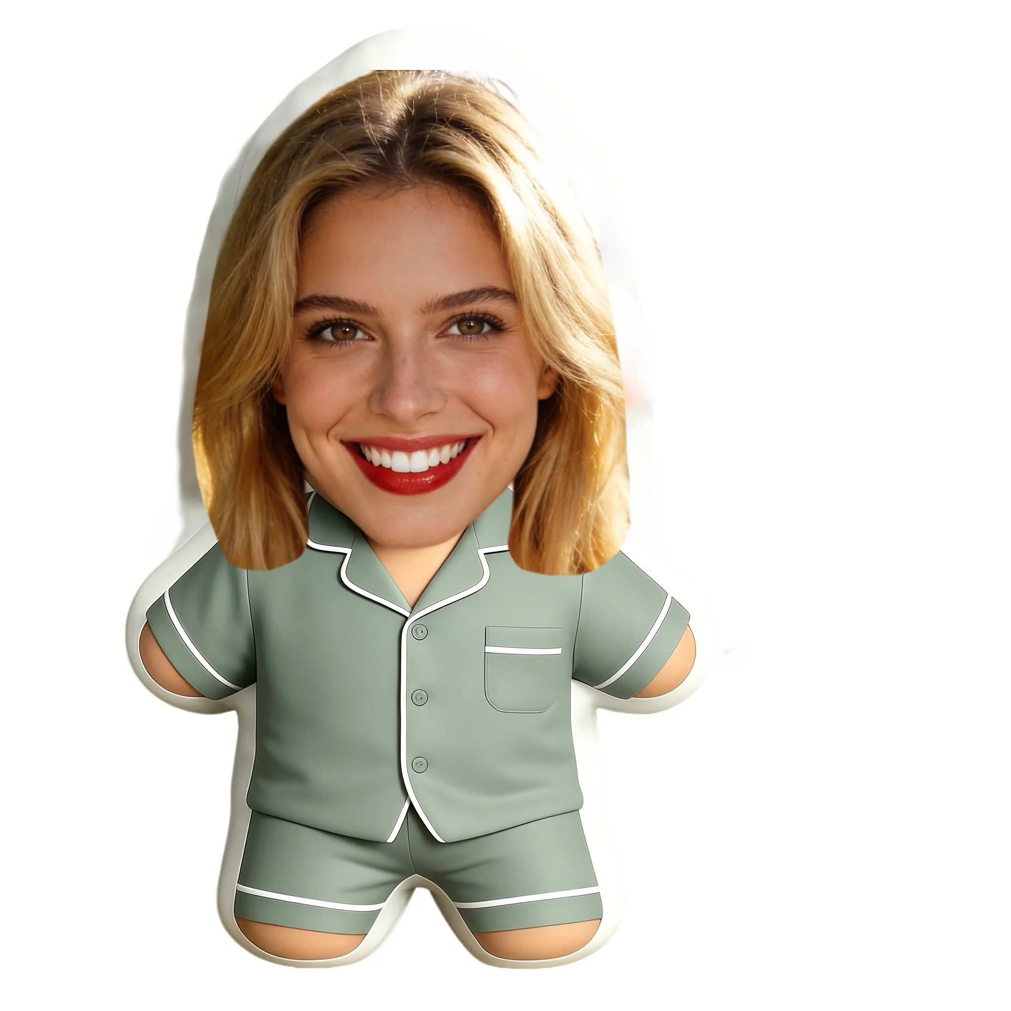Double-Sided Personalized Face Pillow