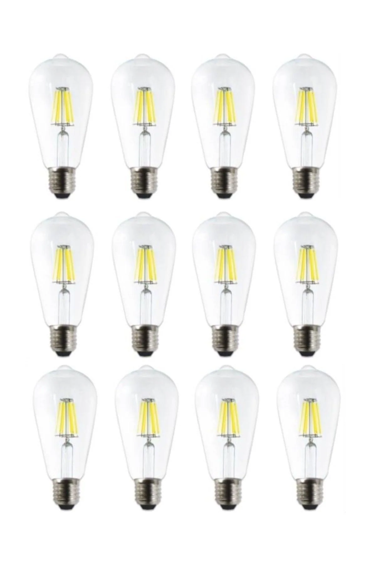 9W Warm White LED Bulb – Pack of 10, E27 Base