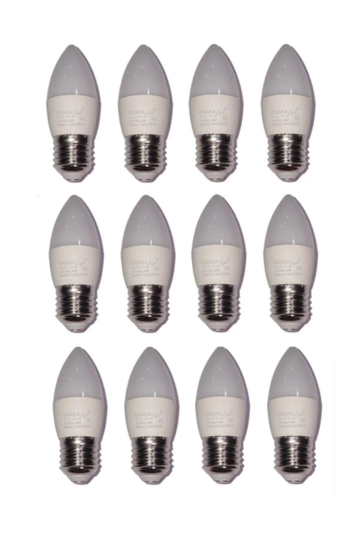 10 Pack LED Bulbs – 9W Each, E27 Base, 6500K White Light