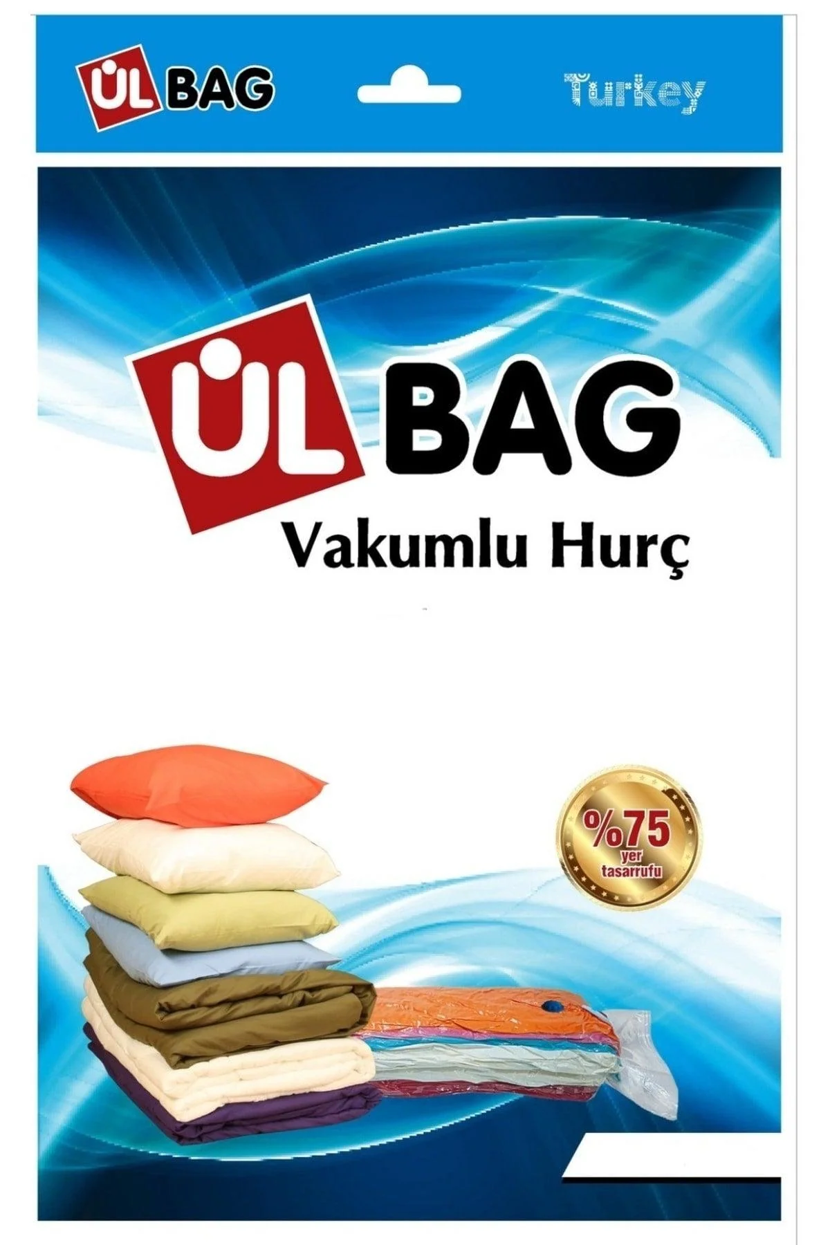 Large vacuum storage bag for bulky items 80x100 cm
