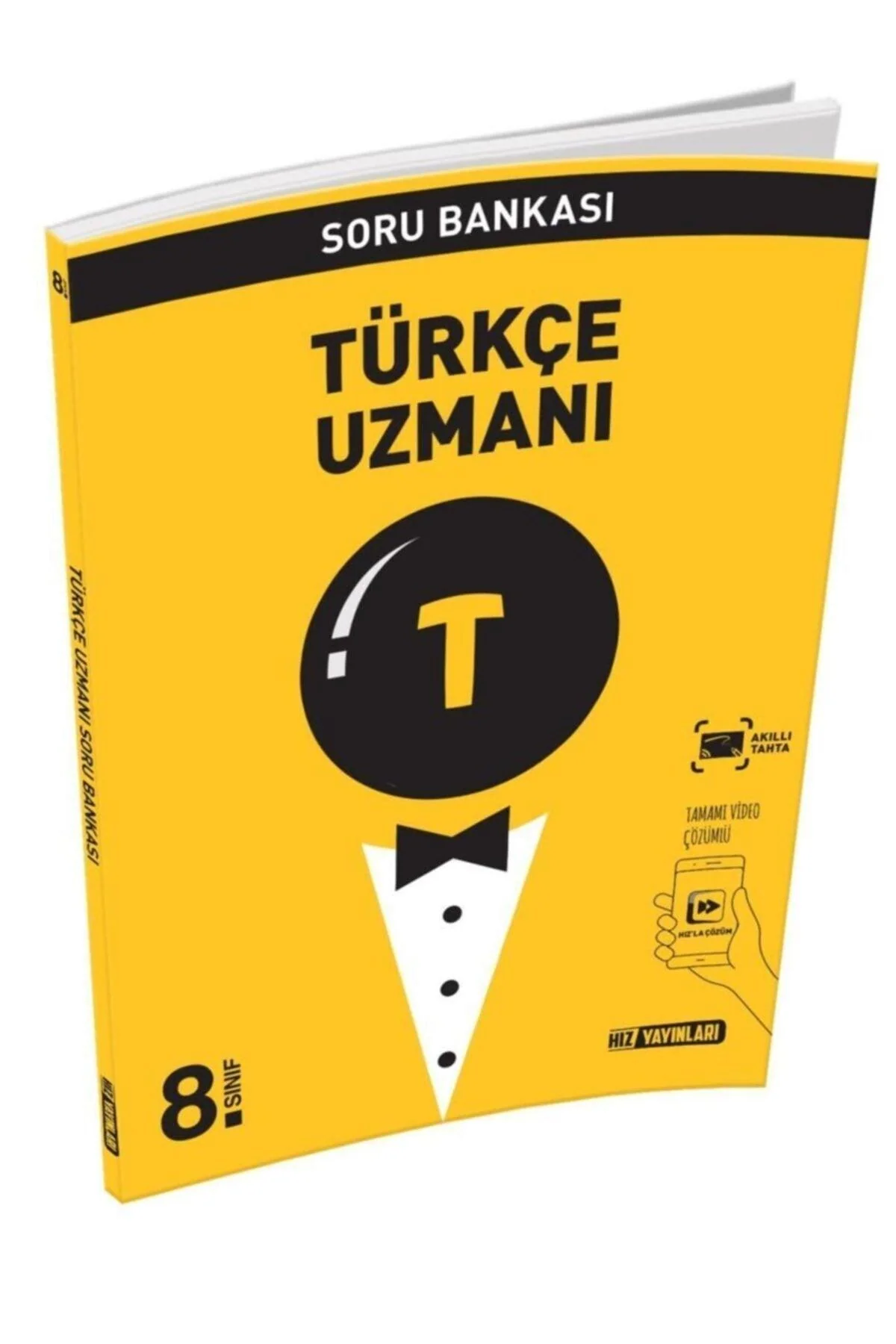 Grade 8 Turkish language workbook for exam preparation