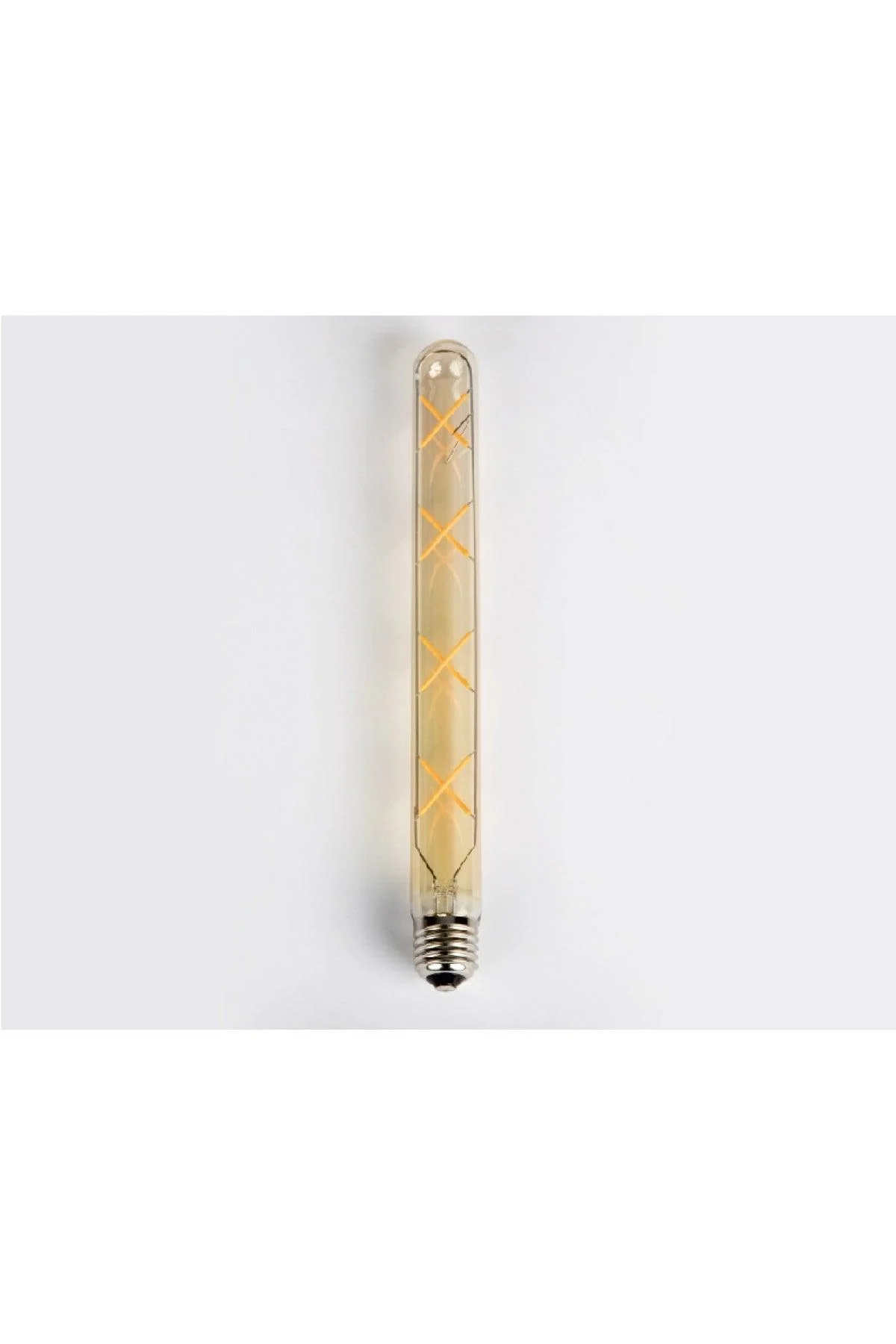 E27 rustic LED bulb 10-pack – warm amber 2700K light with 550 lumens